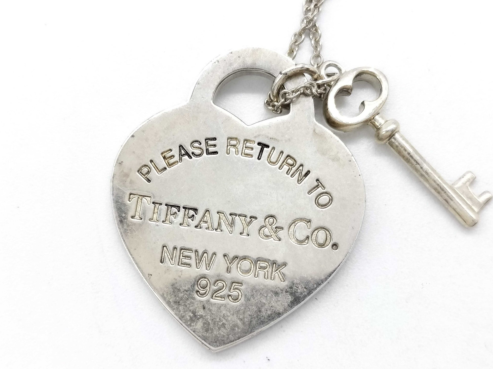 Tiffany & Co. Return to Tiffany Return to Key Necklace 925 Necklace