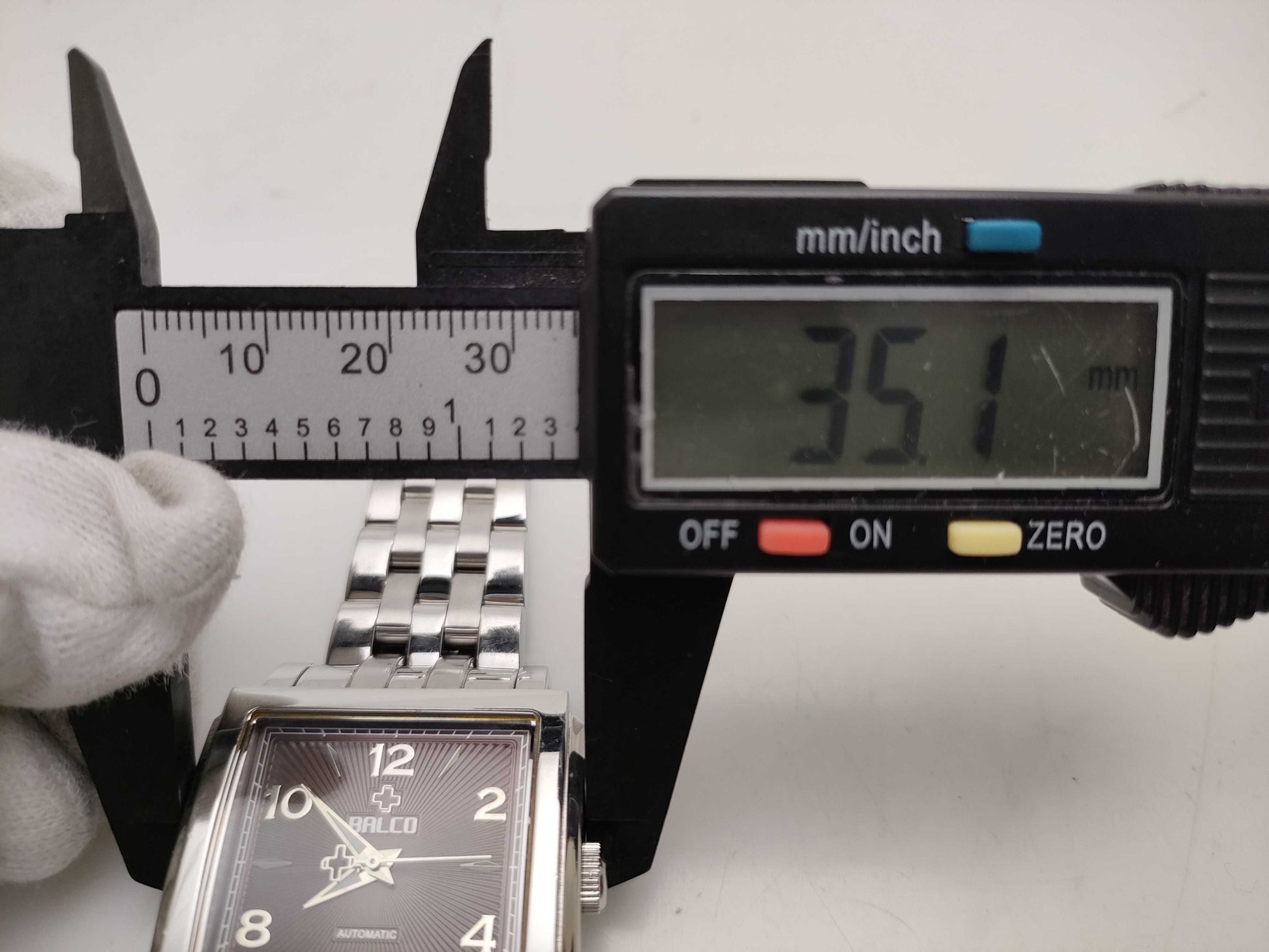 balco square men's watch