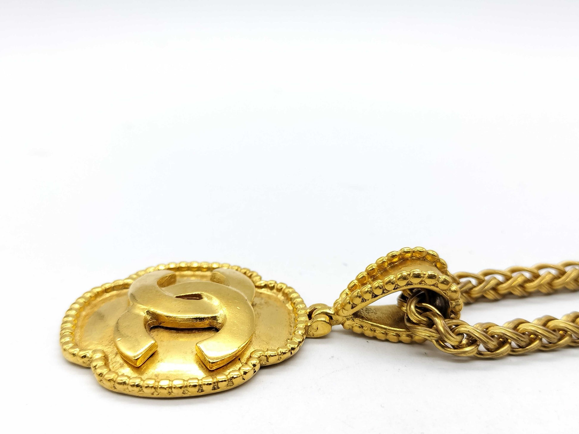 CHANEL Coco Mark 96a Necklace Necklace