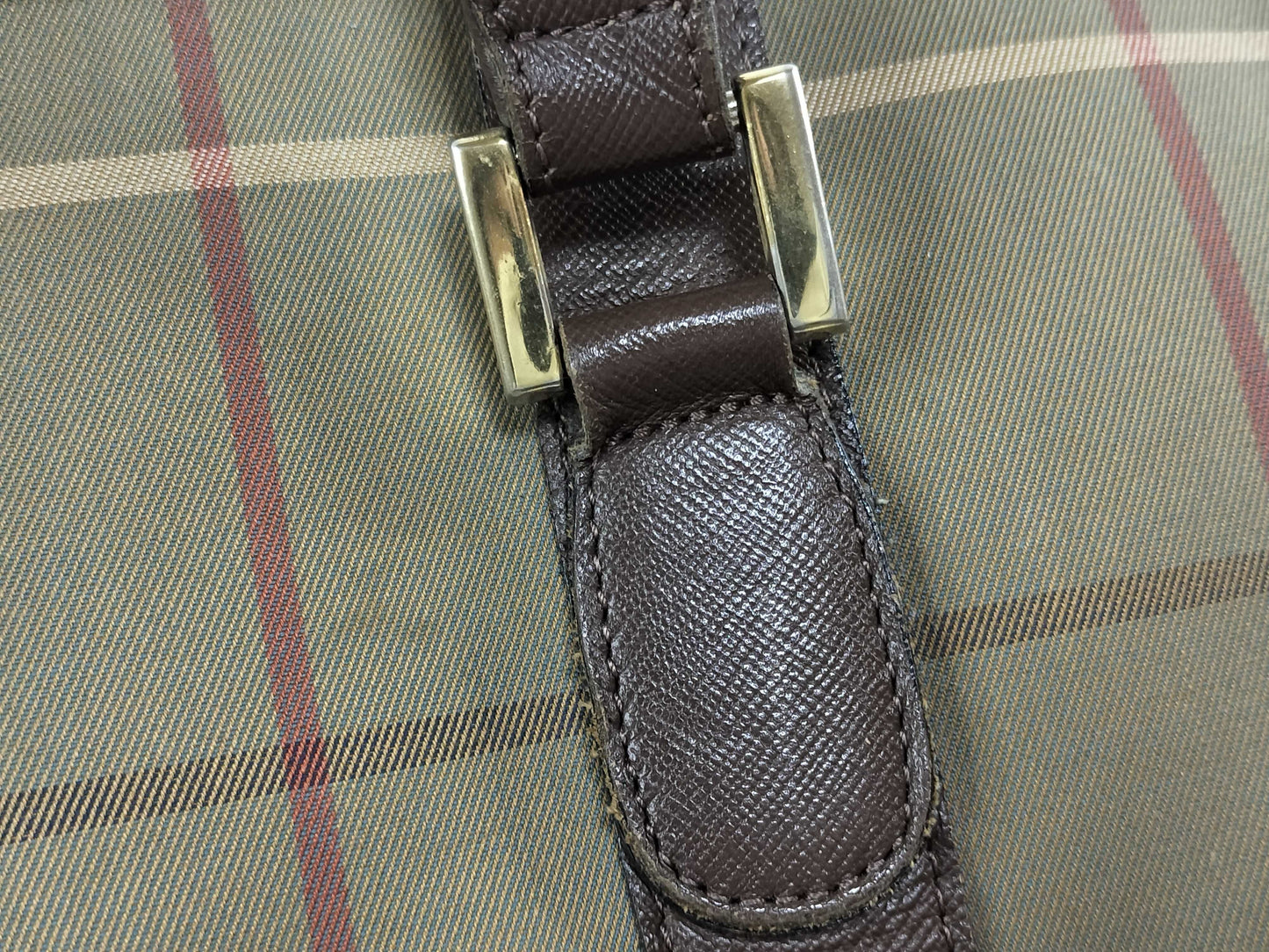 Burberrys Check Boston Bag Boston Bag