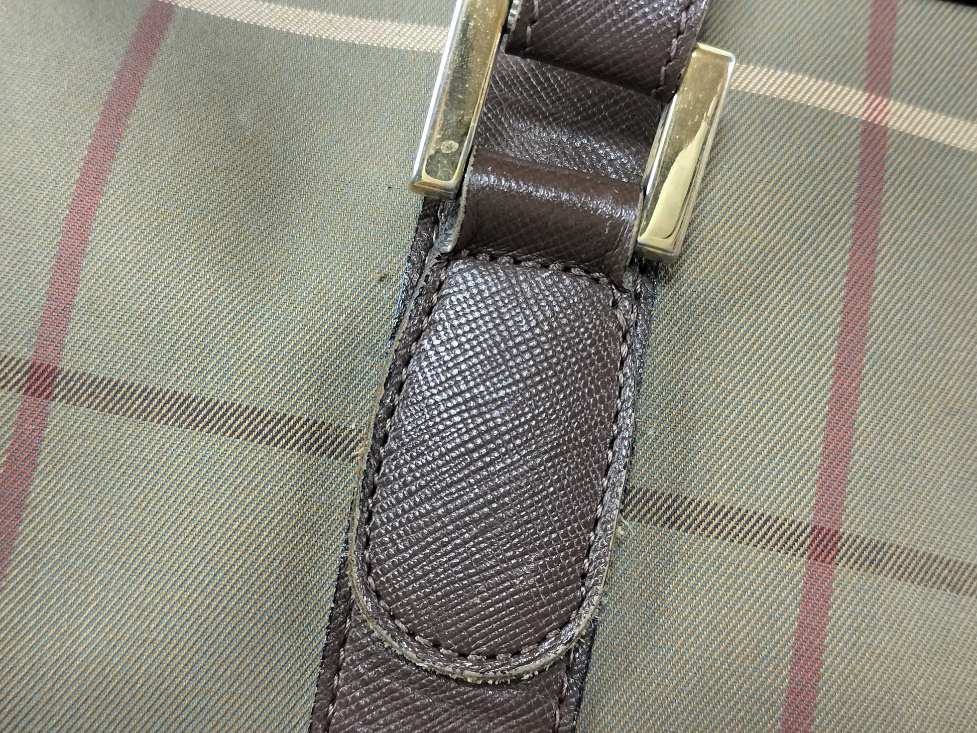 Burberrys Check Boston Bag Boston Bag