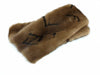 FENDI Zucca pattern / fur scarf scarf