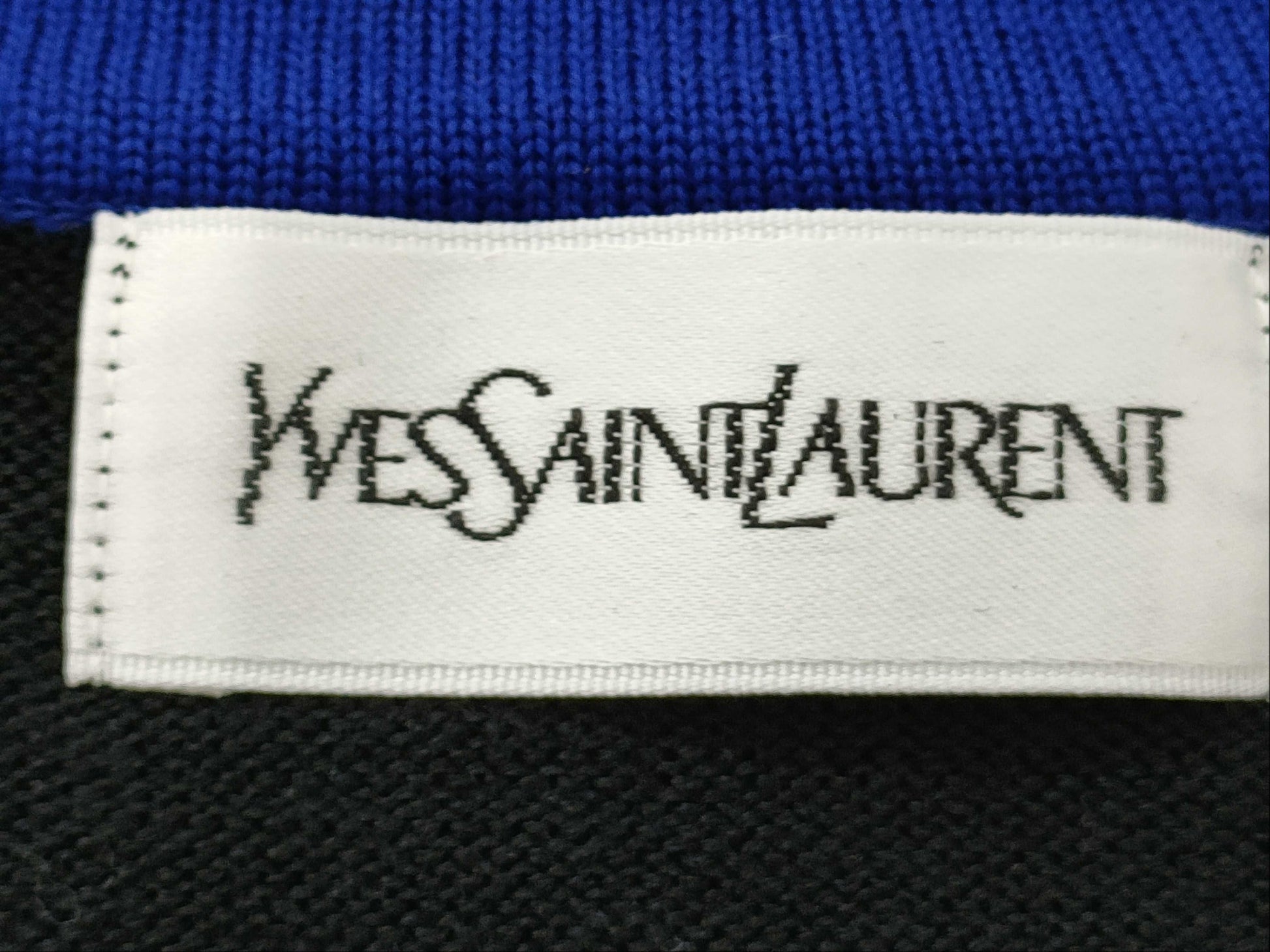 Yves Saint Laurent Knit Sweater with Gold Buttons, Cardigan