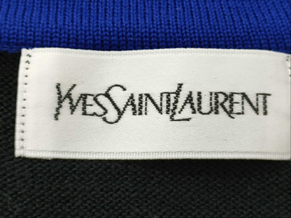 Yves Saint Laurent Knit Sweater with Gold Buttons, Cardigan