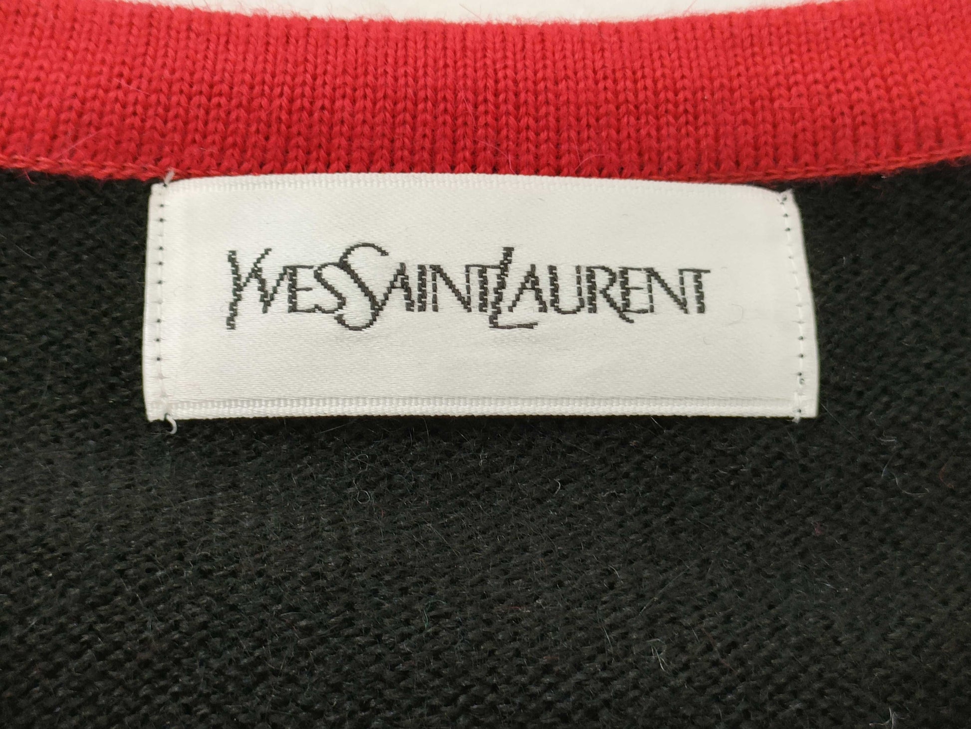 Yves Saint Laurent Knit Sweater Cardigan