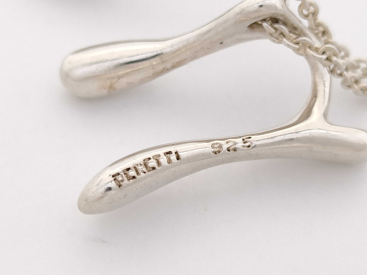 Tiffany & Co. M Initial Necklace in SV925