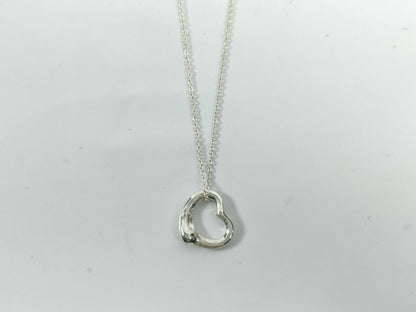Tiffany & Co. Open Heart Necklace