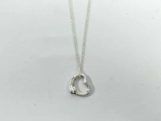Tiffany & Co. Open Heart Necklace