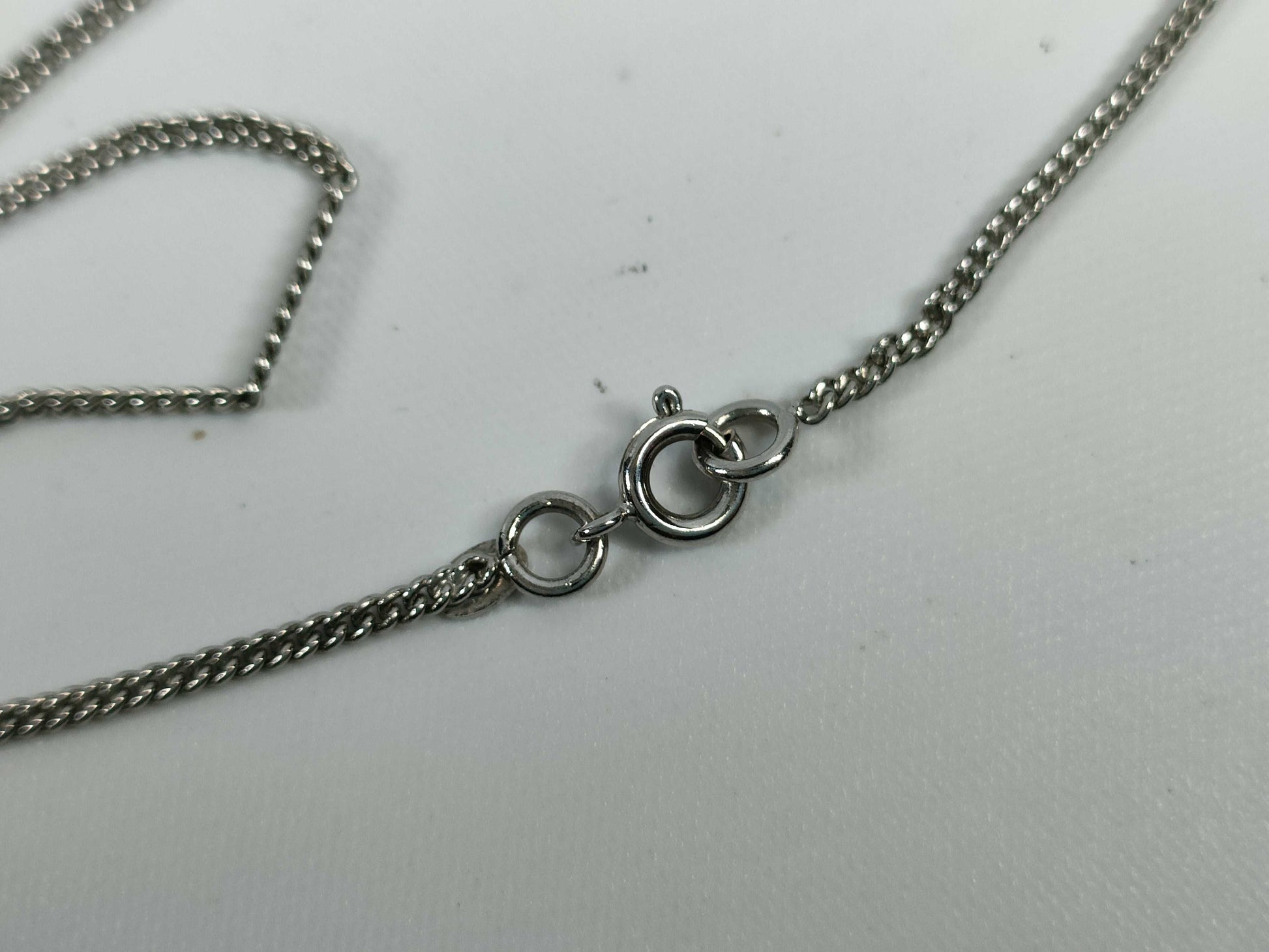 CHANEL 05C Silver Color Necklace