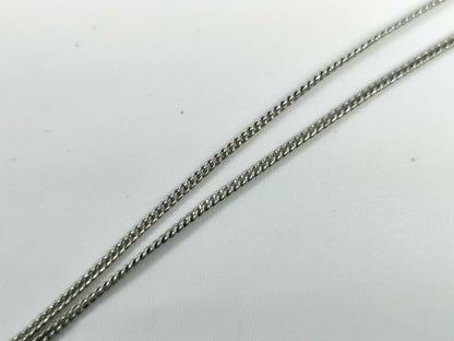 CHANEL 05C Silver Color Necklace