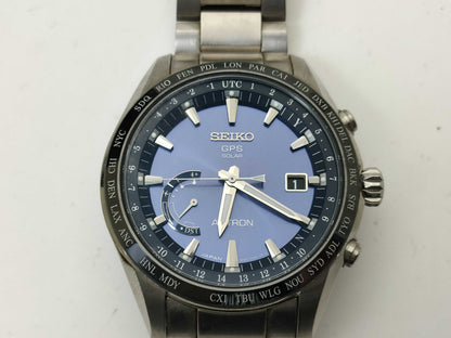 SEIKO 8X22-0AG0-2 Broken Crown Men's Watch