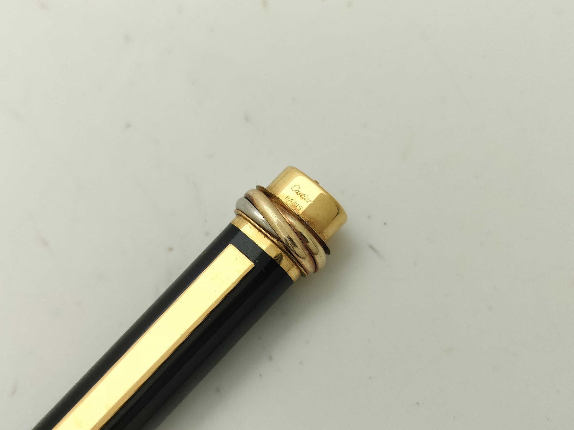 Cartier Push Ballpoint Pen Pens & Fountain Pens
