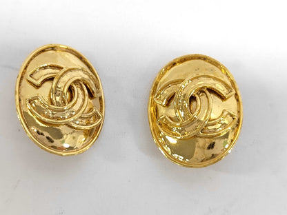 CHANEL 94P Coco Mark Earrings