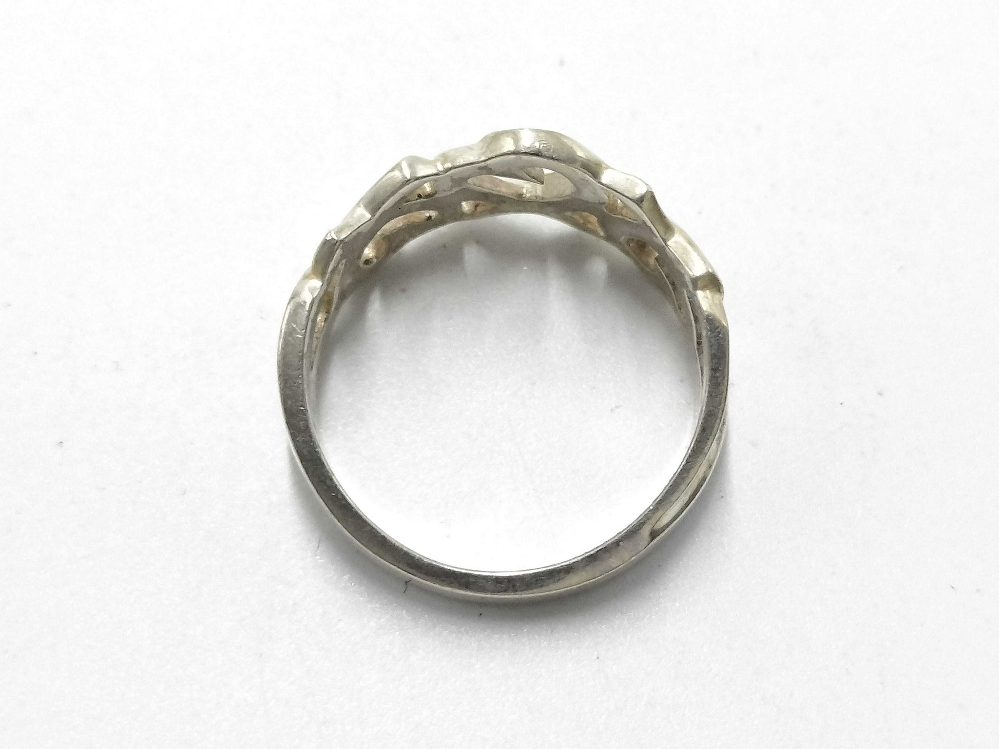 Tiffany & Co. Paloma Picasso Triple Loving Heart Ring in SV925, 2.8g