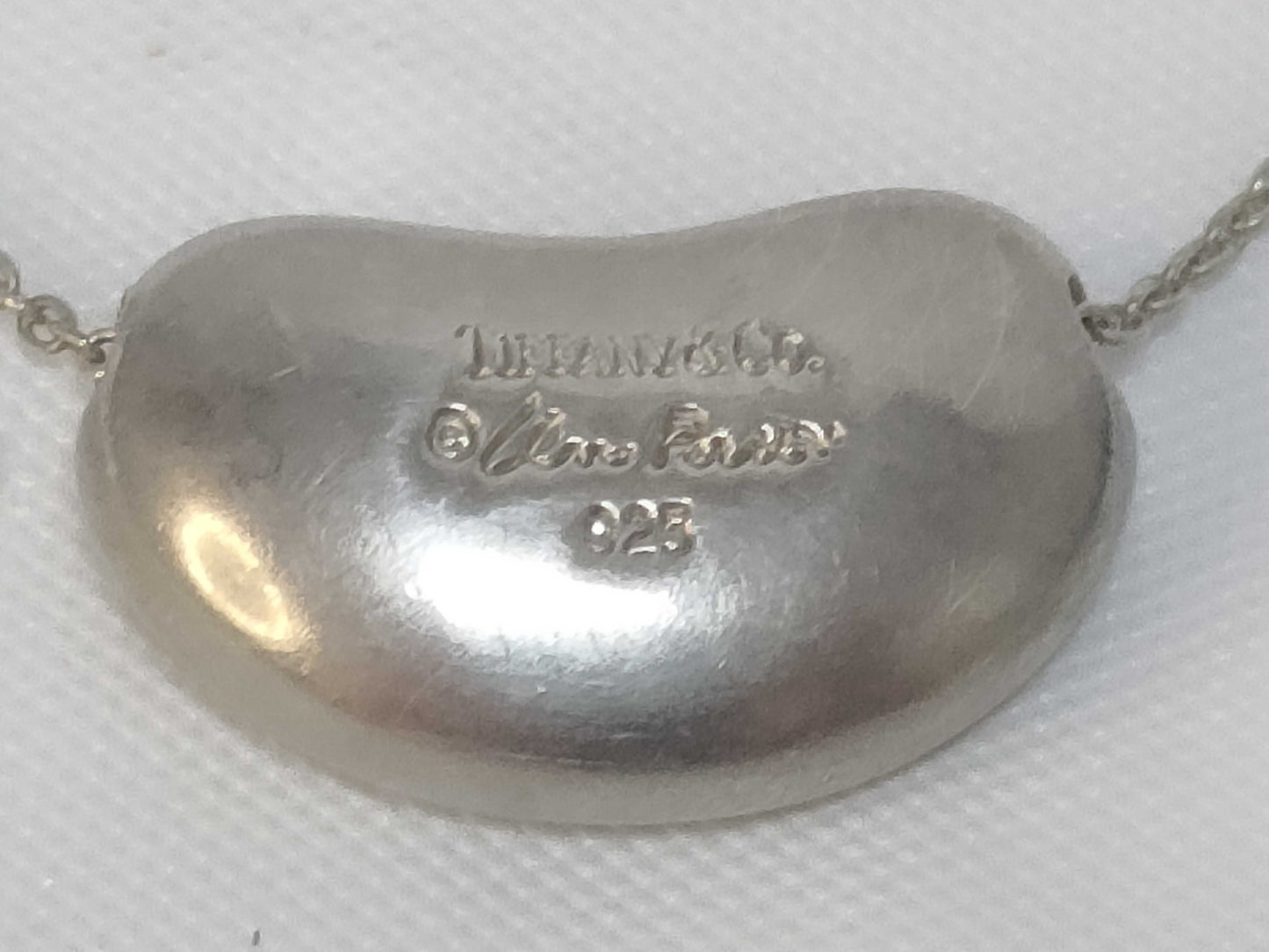 Tiffany & Co. Bean Necklace, SV925, 7.9g