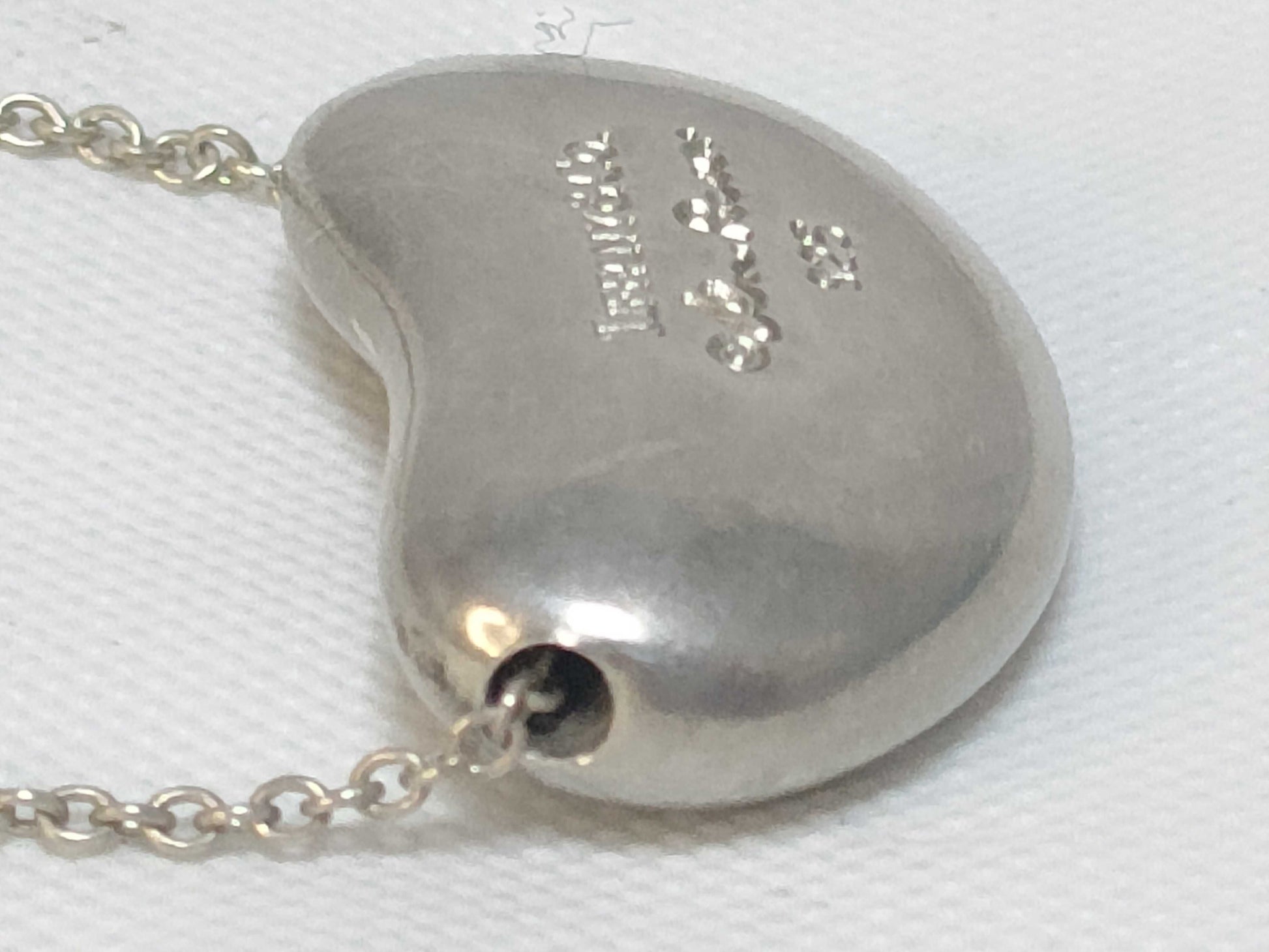 Tiffany & Co. Bean Necklace, SV925, 7.9g