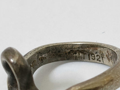 Tiffany & Co. Open Heart Ring, 925, 3.8g