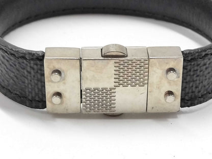 LOUIS VUITTON Damier Graphite Check It Bracelet M6606E Bracelet/Bangle