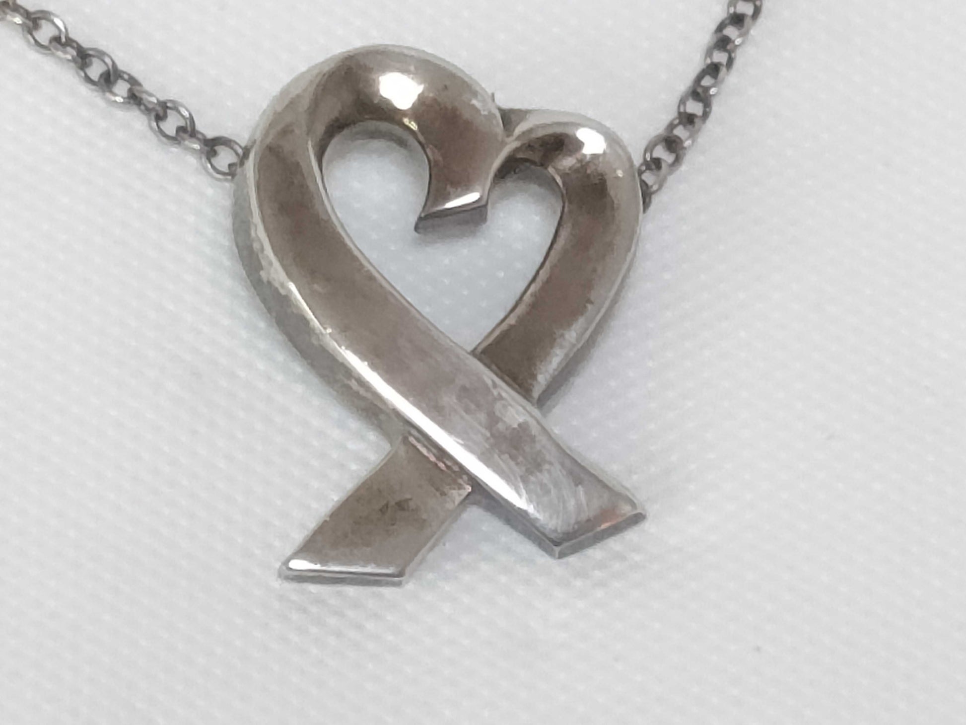 Tiffany & Co. Loving Heart Necklace 925 Necklace