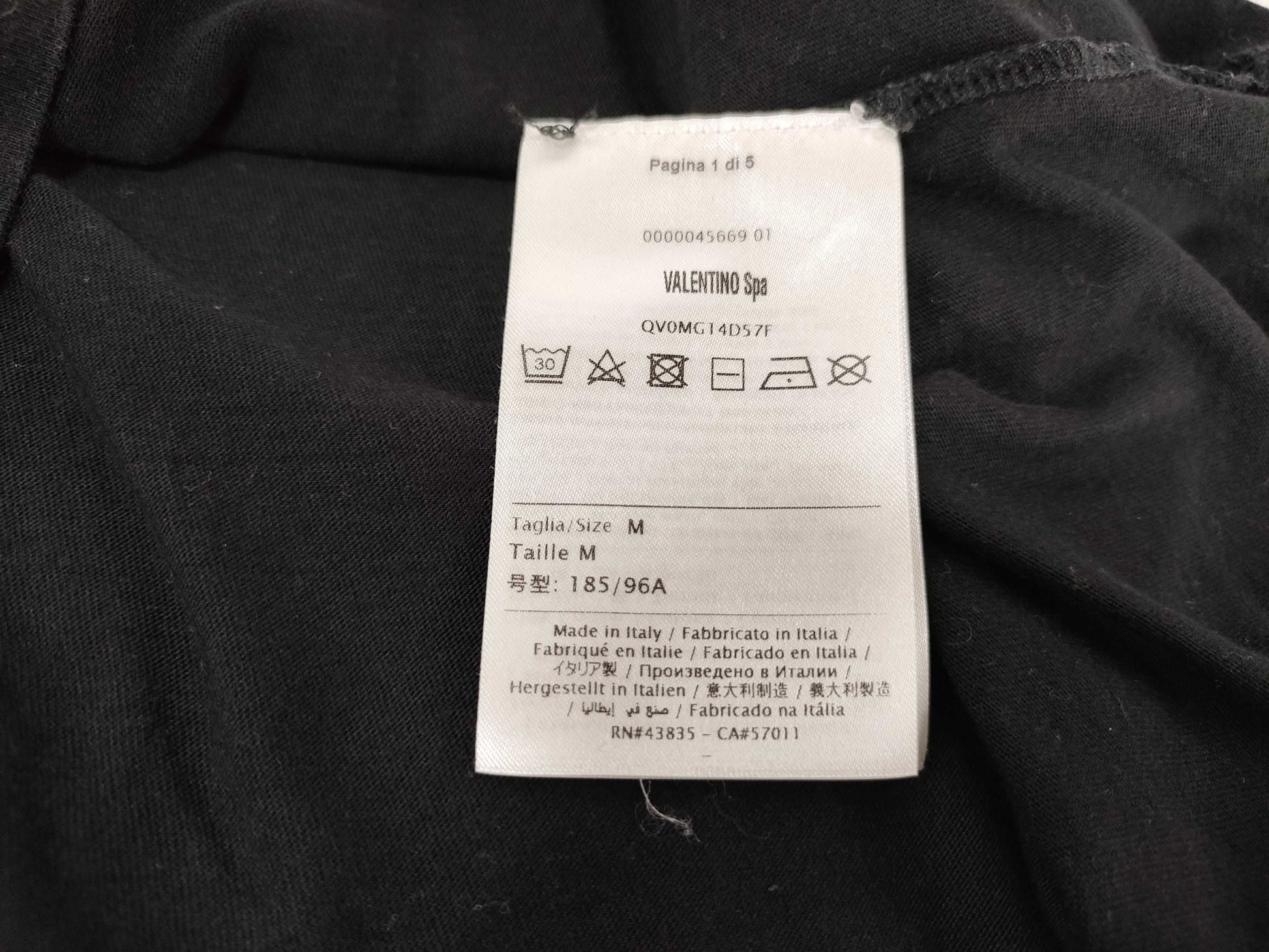 VALENTINO T-shirt with big logo