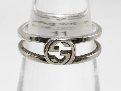 GUCCI Interlocking Ring SV925 2.8g Ring
