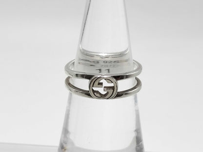 GUCCI Interlocking Ring SV925 2.8g Ring