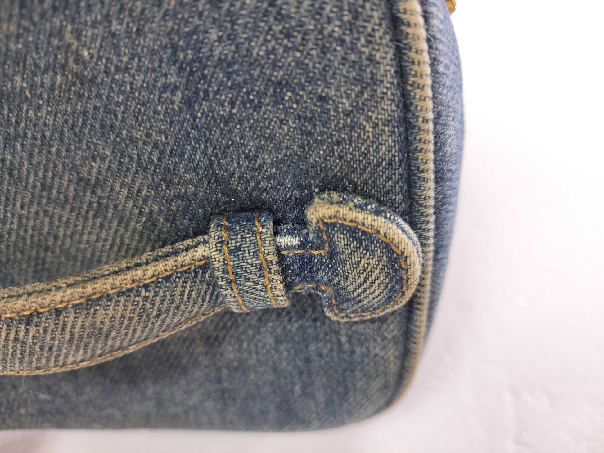 CHANEL Coco Mark Denim Coco Mark Vanity Bag Vanity Bag