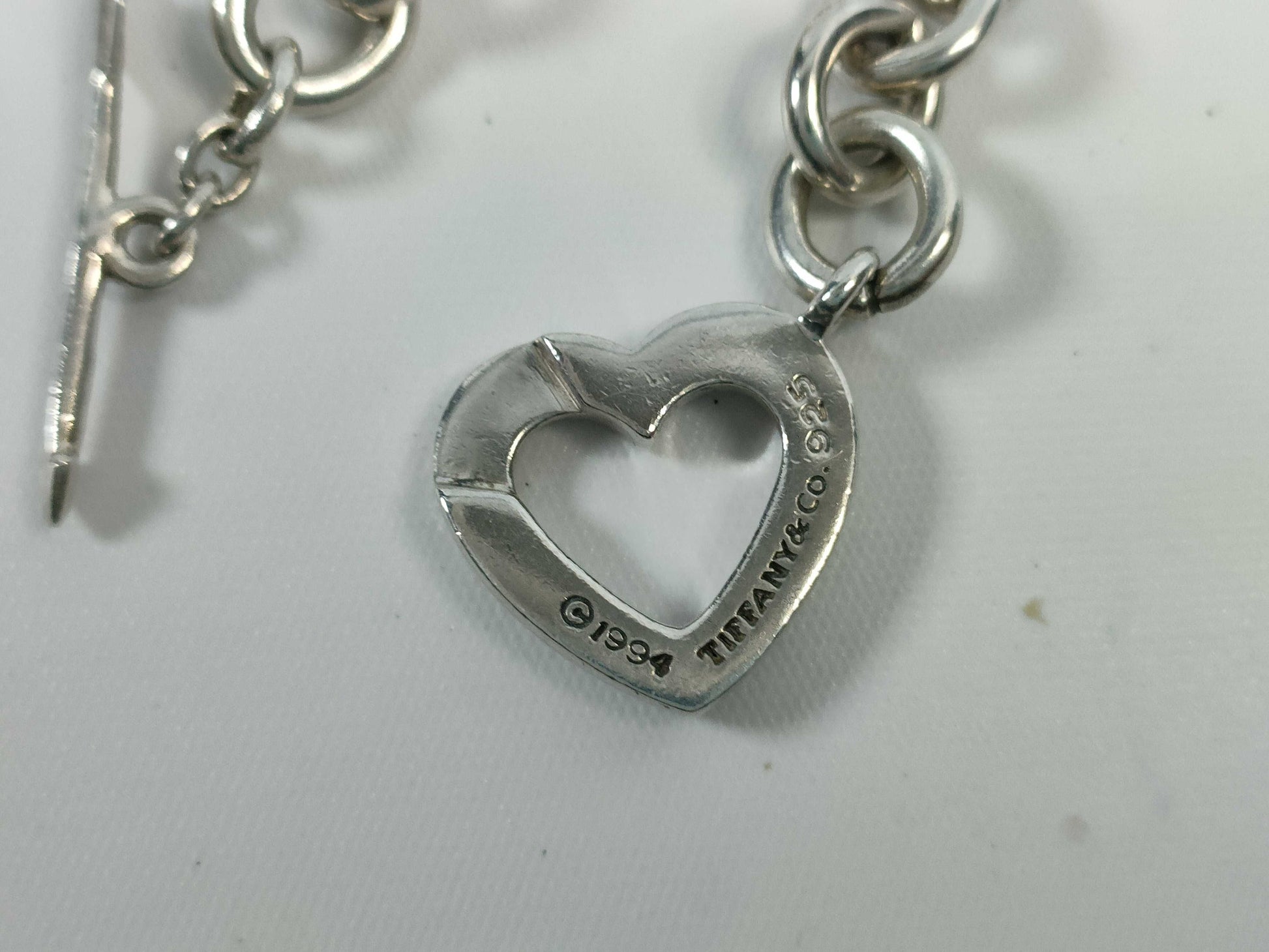 Tiffany & Co. Heart and Arrow Toggle Necklace