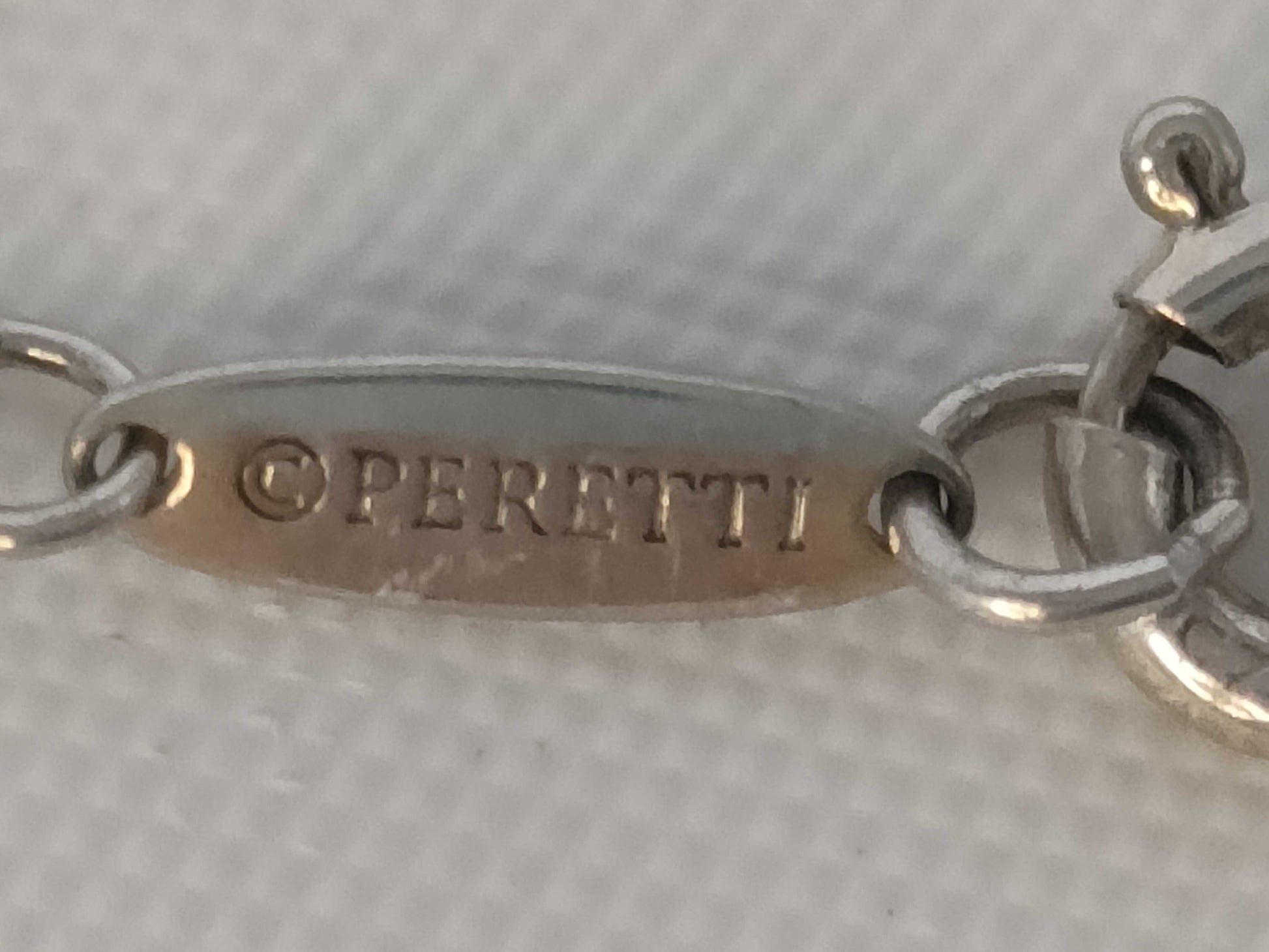 Tiffany & Co. Elsa Peretti Open Heart Pendant Necklace