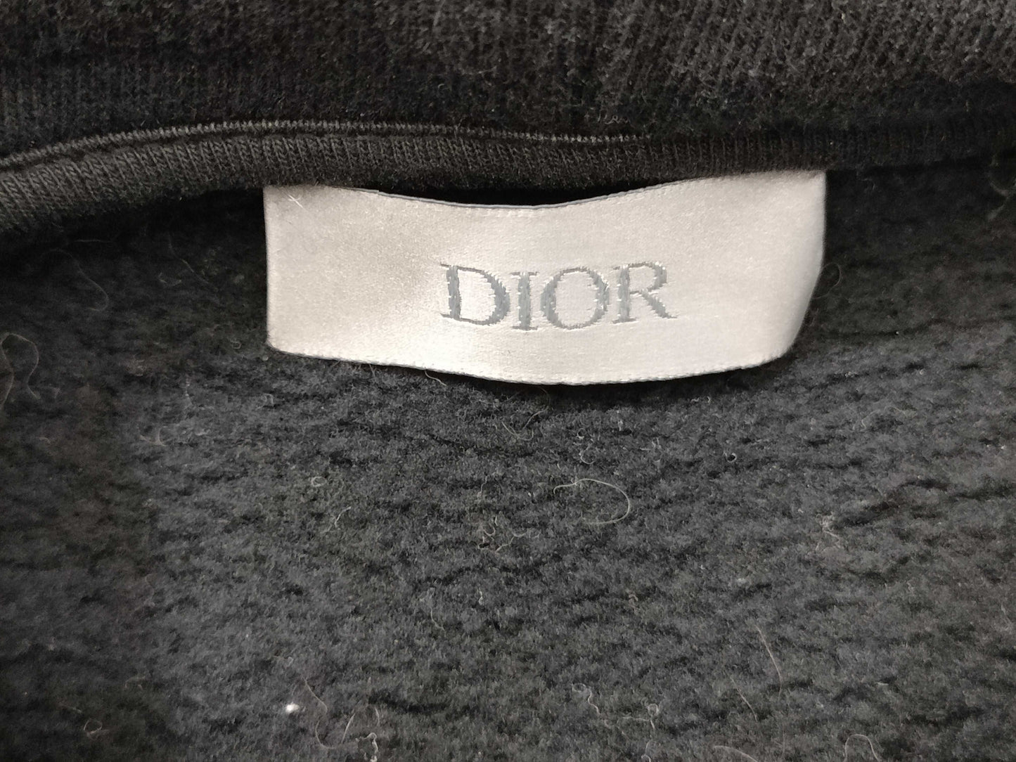Dior Logo Hoodie Black XXL Tops
