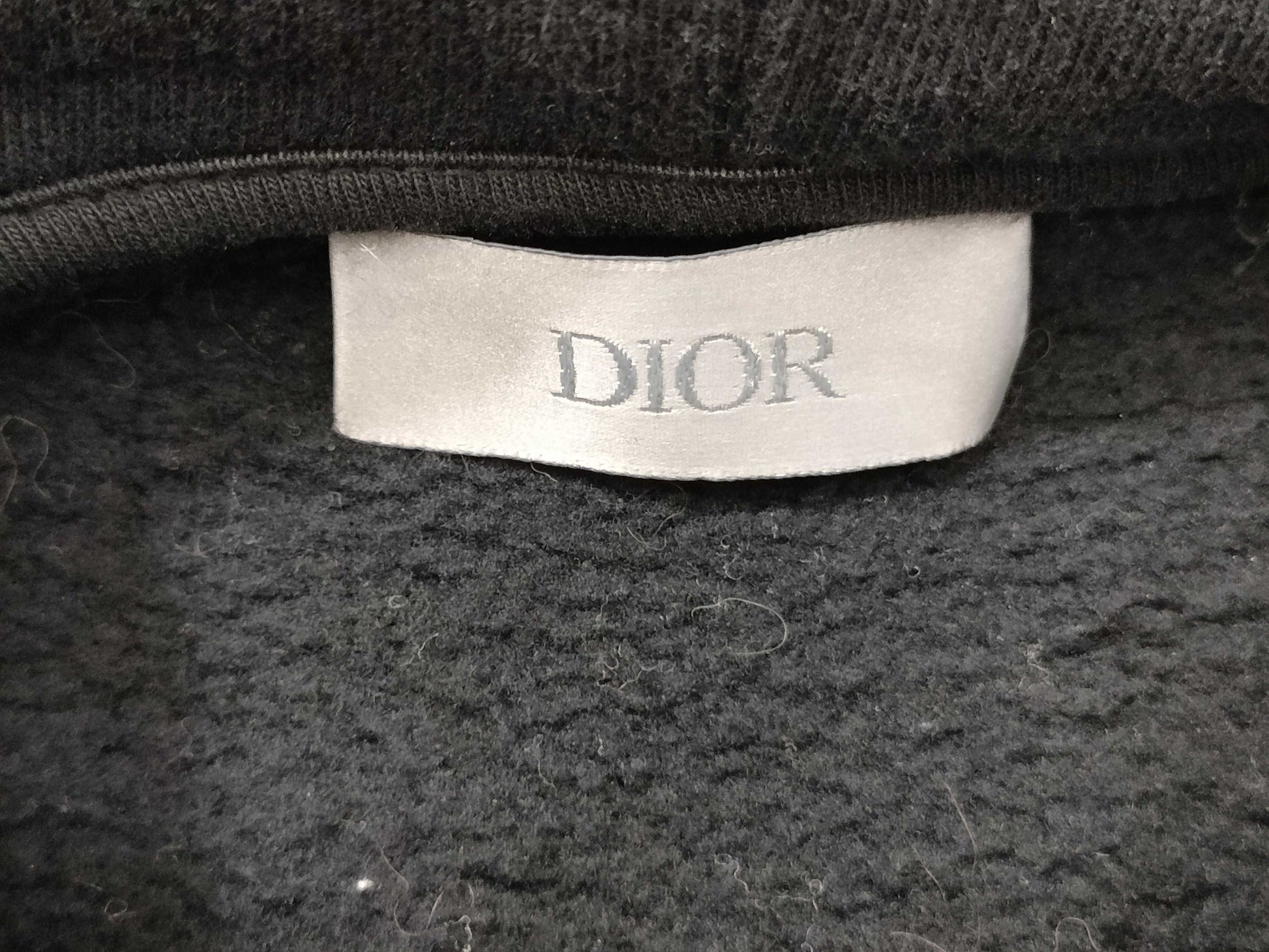 Dior Logo Hoodie Black XXL Tops
