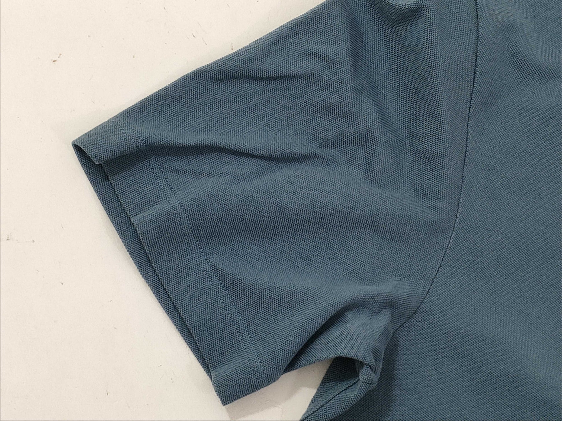 HERMES Polo Shirt Blue L Tops