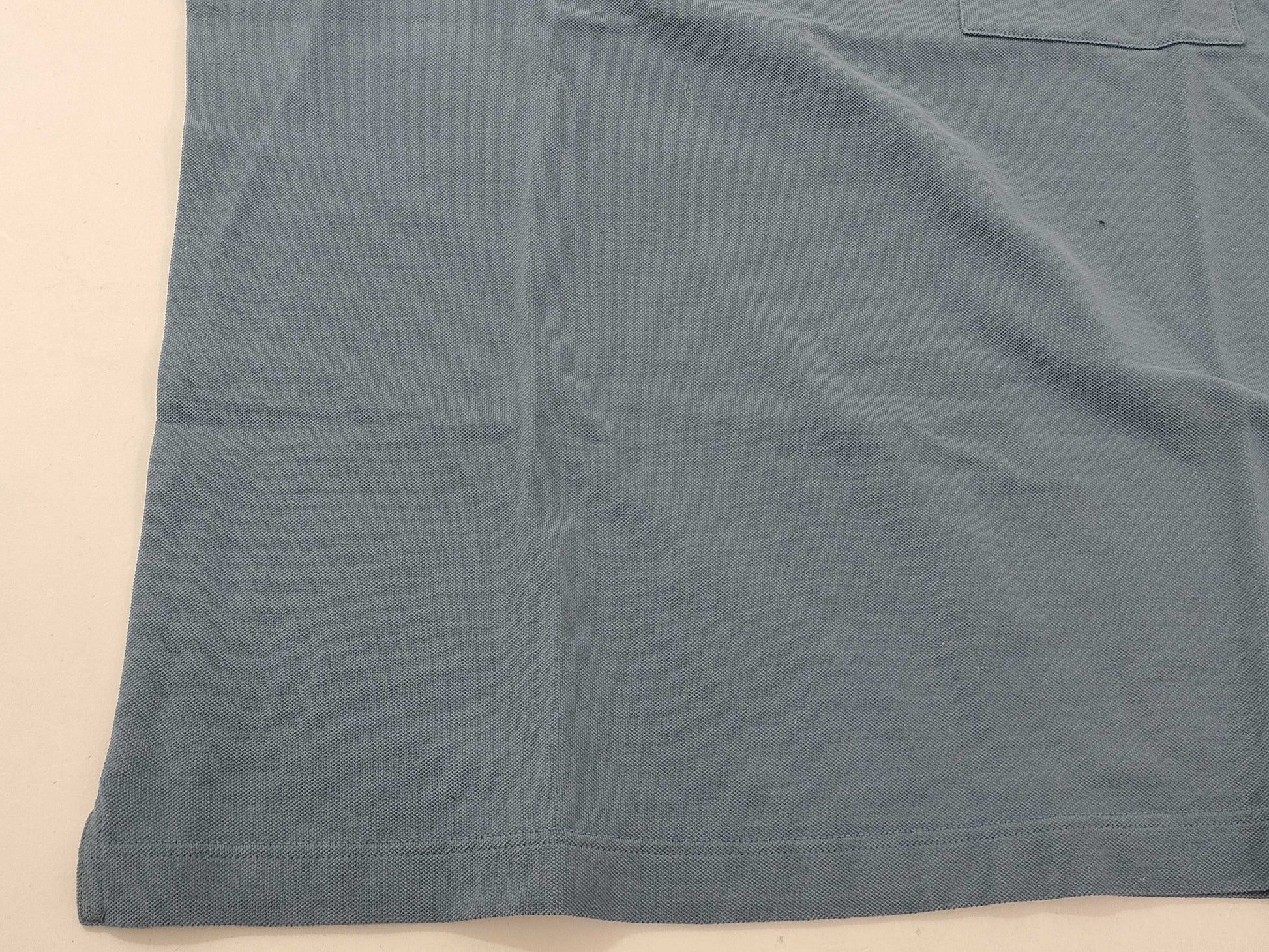 HERMES Polo Shirt Blue L Tops