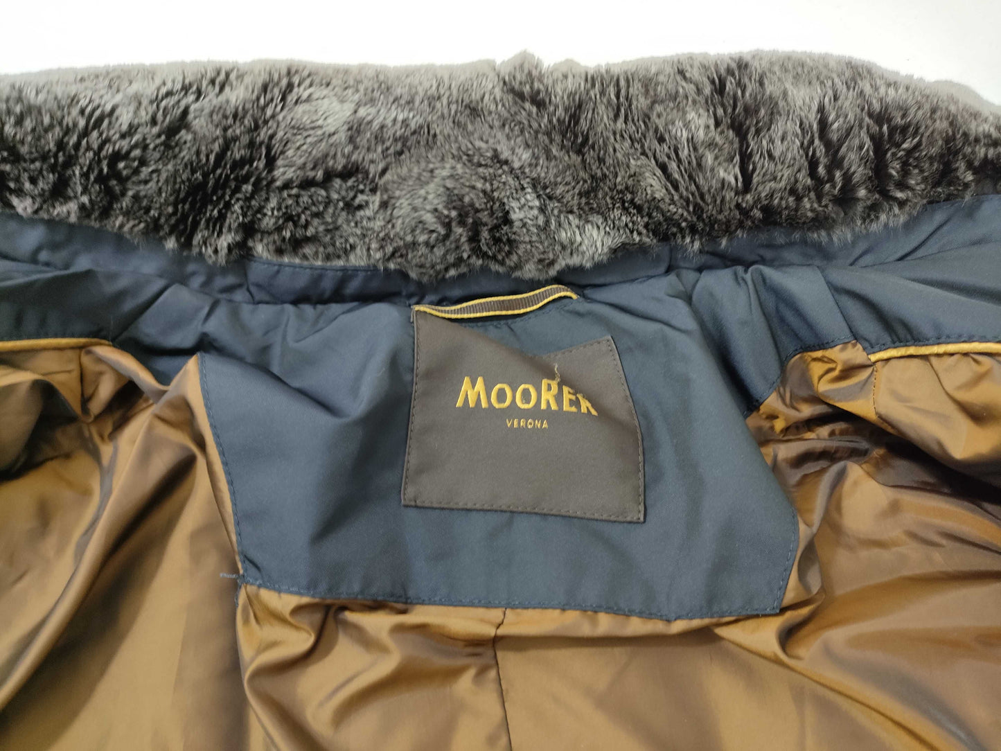 MOORER Down Jacket Navy Size 50 Jacket