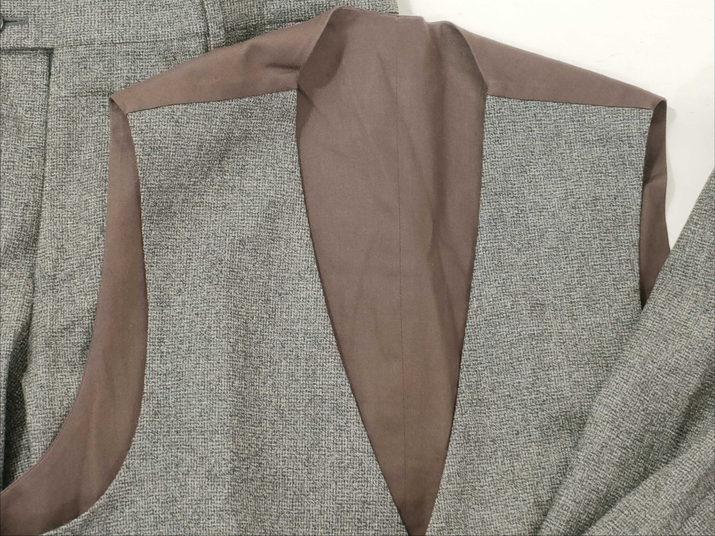 Lardini 3-piece suit, gray, size 50, other apparel