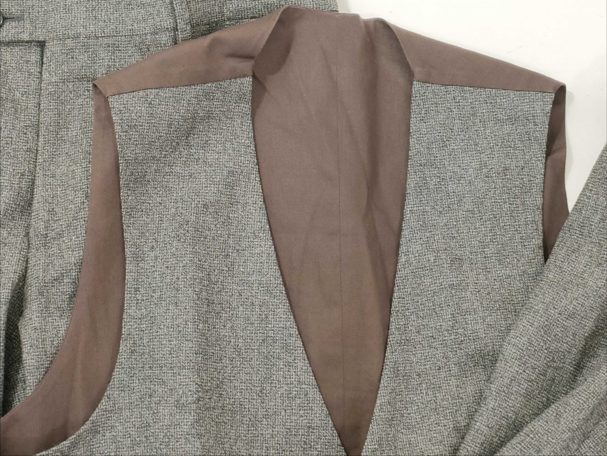 Lardini 3-piece suit, gray, size 50, other apparel