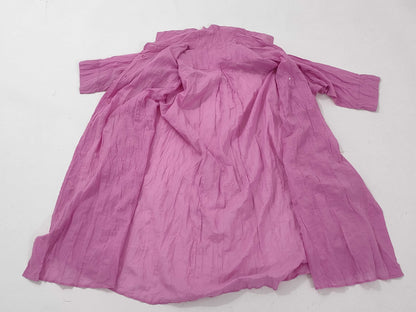 ISSEY MIYAKE Pleats Please Short Sleeve Shirt, Pink