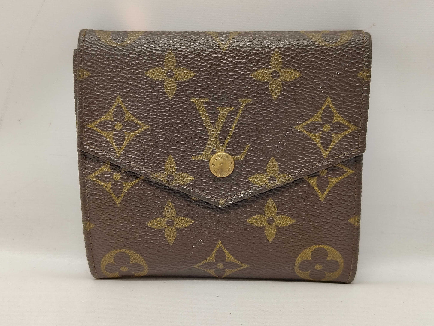 LOUIS VUITTON Monogram Porte Monnaie Carte Credit Wallet