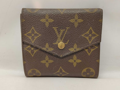 LOUIS VUITTON Monogram Porte Monnaie Carte Credit Wallet