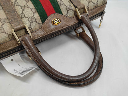 GUCCI Boston Sherry, slightly deteriorated Boston bag
