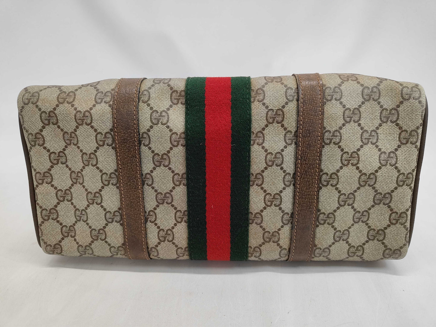 GUCCI Boston Sherry, slightly deteriorated Boston bag