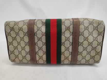 GUCCI Boston Sherry, slightly deteriorated Boston bag