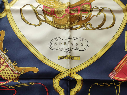 HERMES Carre SPRINGS Scarf Scarf