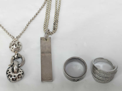 GUCCI Folli Follie/Calvin Klein/SV925 Necklace/Ring*4 Accessories Summary Accessories Summary 