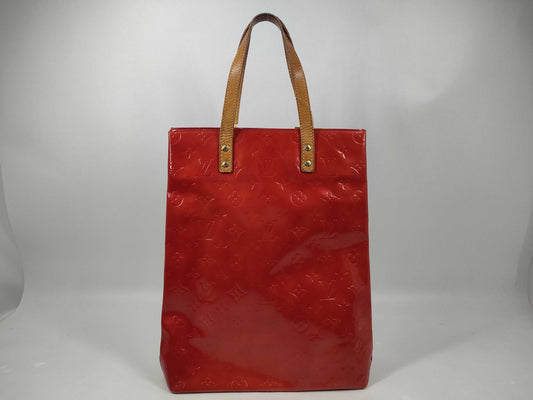 LOUIS VUITTON Vernis Reed MM Handbag