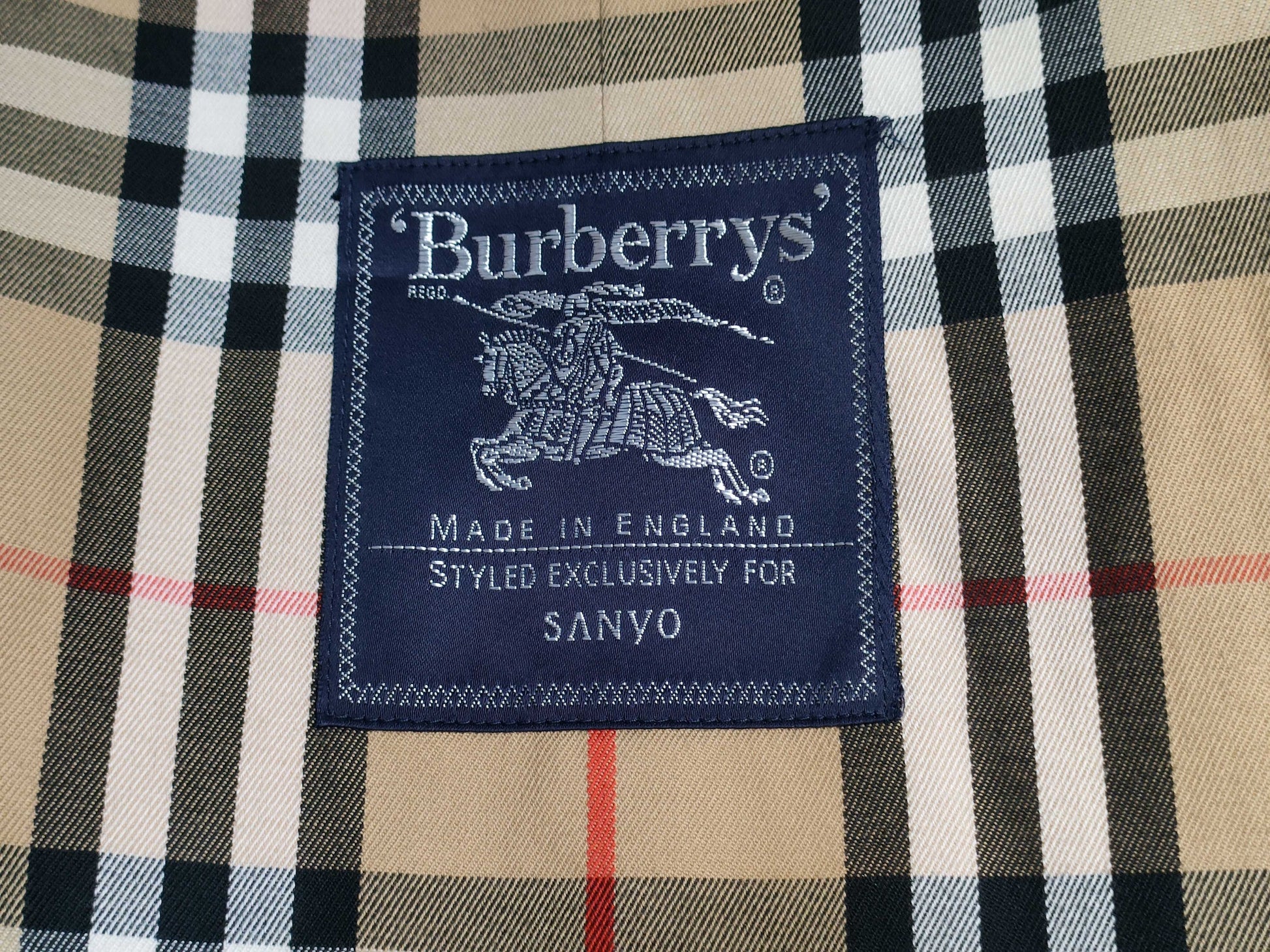 Burberrys trench coat