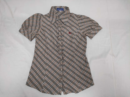 BURBERRY Blue Label Nova Check Blouse Shirt