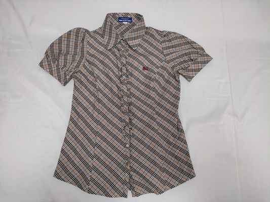 BURBERRY Blue Label Nova Check Blouse Shirt