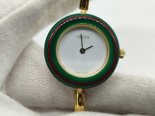 GUCCI Changeable Bezel 12 Colors Women's Watch