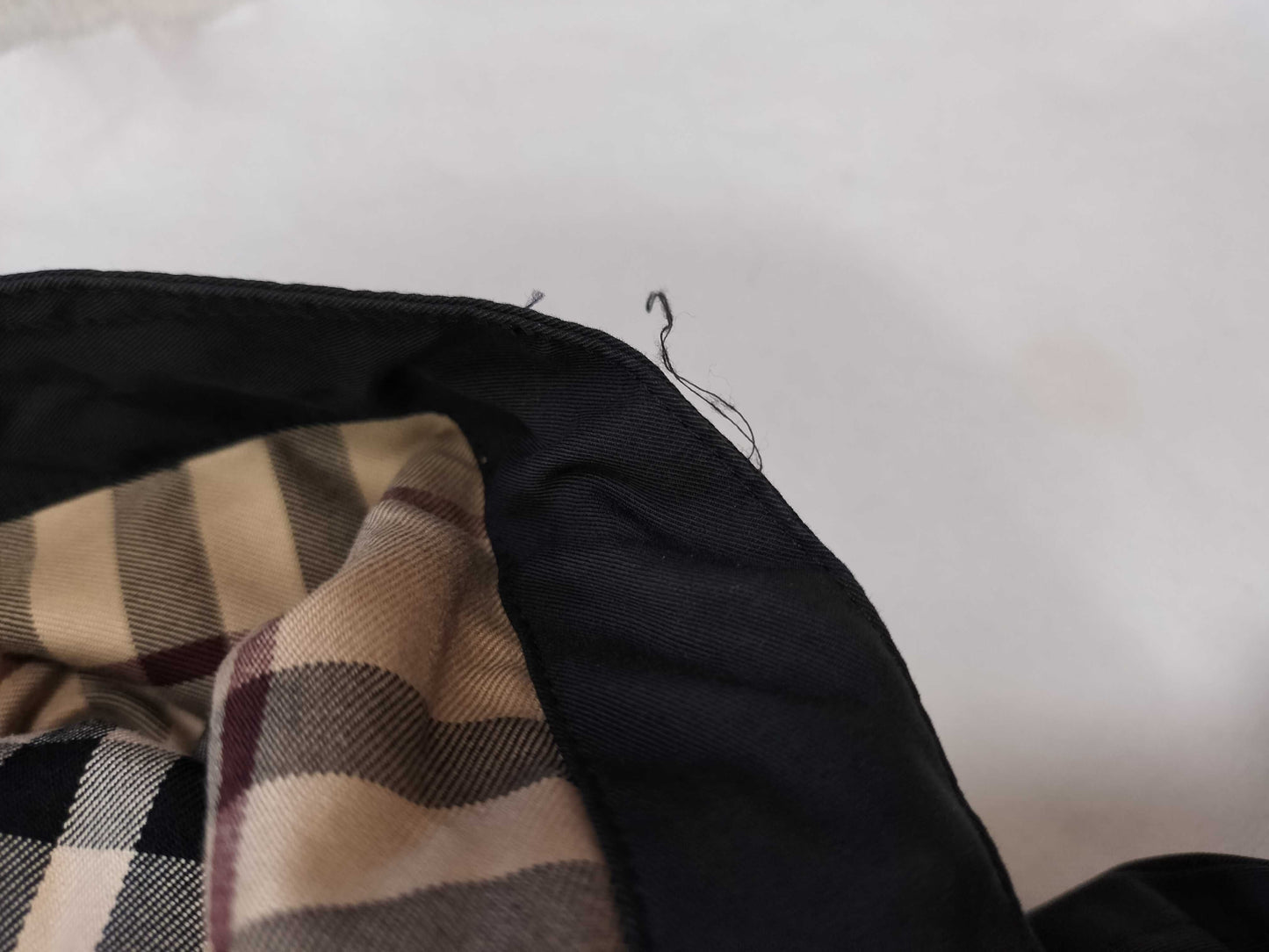 BURBERRY Zip Coat Black Coat